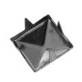 100 Pcs 10mm Diy Metal Punk Spikes Spots Pyramid Studs Goth-silver