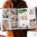Family Photo Book 1000 Pictures 6 Inches Leather Photo Album