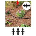 147.6ft 1/4inch Hose Drip Irrigation System Adjustable Sprinkler Kit