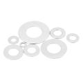 600pcs/set M1.6 M2 - M10 Stainless Steel Flat Washer Assortment Kit