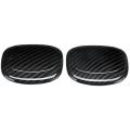 Car Seat Back Handle Cover Housing Carbon Fiber Stickers Shell Case