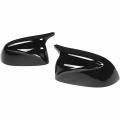 Car Side Door Rearview Side Mirror Cover For-bmw G01 G02 (black)