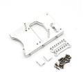 Steering Servo Fixed Mount for Mn D90 D91 Mn99s 1/12 Rc Car,silver