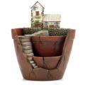 Retro Farmhouse Flower Pot for Succulents Planter Mini Home Decor