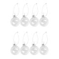 Diy Baubles Shatterproof Xmas Ball Home Tree Decor - 60mm Qty:4