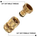 Thread Fitting No-leak Water Hose Female and Male Adapter (4 Sets)