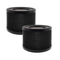 2pack Replacement 3-in-1 Hepa Air Filters Compatible for Taotronics