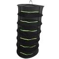 2x 6 Layers Hanging Basket with Zipper Folding Dry Rack Drying Net