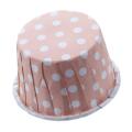 100x Cupcake Wrapper Paper Cake Case Baking Cups Liner Muffin Pink