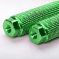 4 Pcs Bike Pegs Anti-skid Lead Foot Pedals for 3/8 Inch Axles ,green