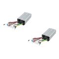 2pcs 48v 60v 72v 3000w Hub Motor Controller 24mos Max80a