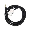 Car Aux Cable 3.5mm Mp3 Audio Adapter for Peugeot 307 308 408 407