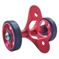 Poday Superlight Bicycle Easywheel for Brompton Mudguard Red