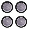 4pcs On-road Rubber Tire Wheel Tyre for Hsp Hpi Tamiya D5 1/10 Rc Car