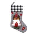 Christmas Stockings with 3d Santa Claus, Fireplace Christmas, B