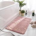 Modern Bath Mat Rug Anti Slip Washable Living Room Mat Rectangle E