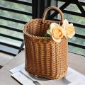 Kitchen Storage Basket with Handle Woven Hanging Baskets L