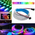 2x Ws2812b 5050smd 144led Rgb Strip Light Built-in Ic Individual Dc