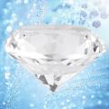 60mm Crystal Diamond Stone, Round Machine-cut Crystal Diamond