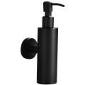 304 Stainless Steel Wall-mounted Manual Black Soap Dispenser 200ml B