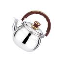 1pc Stainless Steel Teakettle Kitchen Whistle Boiling Water Kettle