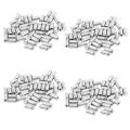 50 Packs Screws Stainless Steel Wall Glass Acrylic Nail(1/2 X 1 Inch)