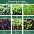 1 Set 6mini Greenhouse for 12 Plants Per Propagator Starter Trays