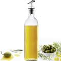 Oil Dispenser Olive Oil Bottle 500ml Glass Oil Bottle for Cooking