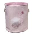 Laundry Basket Organizer Basket Drawstring Storage Swan Pattern