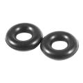 30 Pcs 2.5mm X 6.5mm X 2mm Rubber O Rings for Wacky Worm Fishing