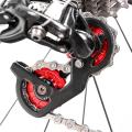 Muqzi Bike Rear Derailleur Jockey Wheel 11t Ceramic Pulleys Red