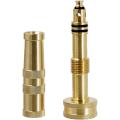 Heavy-duty Brass Adjustable Twist Nozzle, 2 Pack, Brass Hose Nozzle