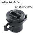 Car Lights Control Switch Headlight Knob Button for Benz Truck