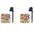 Solar Led String Lights, 10m Waterproof Lights, Color 1 Pieces