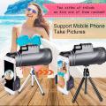 Telescope with Smartphone Holder & Tripod 12x50 Monocular Binoculars