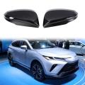 Car Side Rearview Mirror Cover Caps Trim for Toyota Harrier Venza
