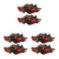 Artificial Rose Fake Flowers Hanging Plant Wall Home Decor Pack Of 2