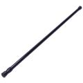 Telescopic Spring Tension Curtain Rail Pole Rods,55~90cm,black