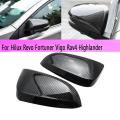 Car Rear View Mirror Decoration Side Door Mirror Cover Cap for Toyota