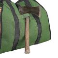 Moocy Supersized Canvas Firewood Wood Carrier Bag Camping Canvas Bag
