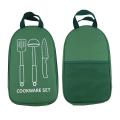 Outdoor Camping Cookware Storage Container Bags Kitchen Green
