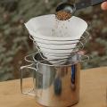 Reusable Steel Coffee Dripper Reusable Pour Over Coffee Maker(l)