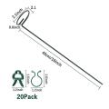 6pack 15.8in Plant Support Stakes,for Amaryllis,orchid,lily, Tomatoes