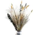 Dried Flower Bouquet ,17inch White Pampas Grass Decor for Home Table