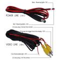 Car Rear View Camera 4led Ccd Night Vision for Fiat Uno 2010-2019
