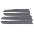 Car Interior Door Handle Panel Cover Trim Decor Strips,black