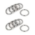 40mm X 5mm Stainless Steel Webbing Strapping Welded O Rings 5 Pcs