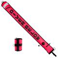 6ft Scuba Diving Surface Marker Buoy Professional Diving Tube,red