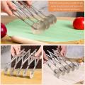 5-wheel Pastry Cutter Pizza Cutter Multi Wheel Dough Cutters