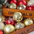 Christmas Ball Party Hanging Ornaments Decorations for New Year-d